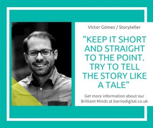 Tip about Social Video from Victor Gomez - Storyteller member of the Barrio Digital Collective of Brilliant Minds